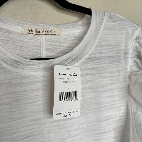 Free People Natasha Tee White - Picture 7 of 7